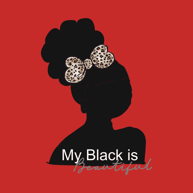 My Black is Beautiful, Little Black Girls by Cargoprints