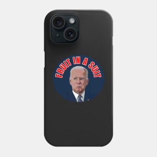 Joe Biden FRUIT IN A SUIT Cartoon Phone Case