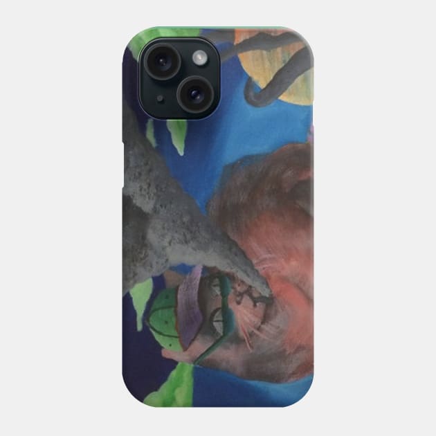 Bookie Cat Phone Case by ManolitoAguirre1990