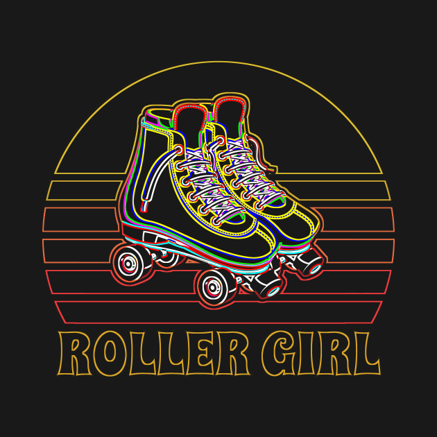 Roller Derby Girl Skate by Dr_Squirrel