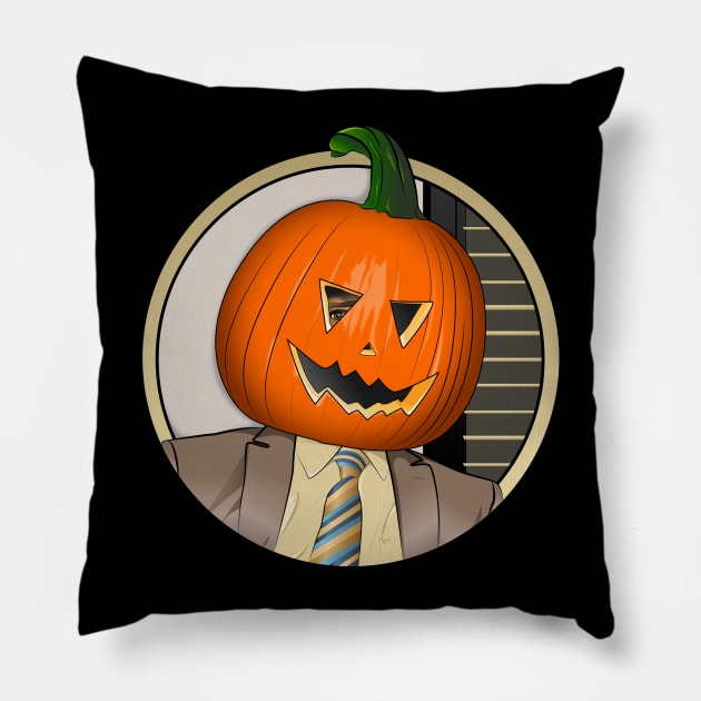 Pumpkin Head- DS Pillow by annnadary