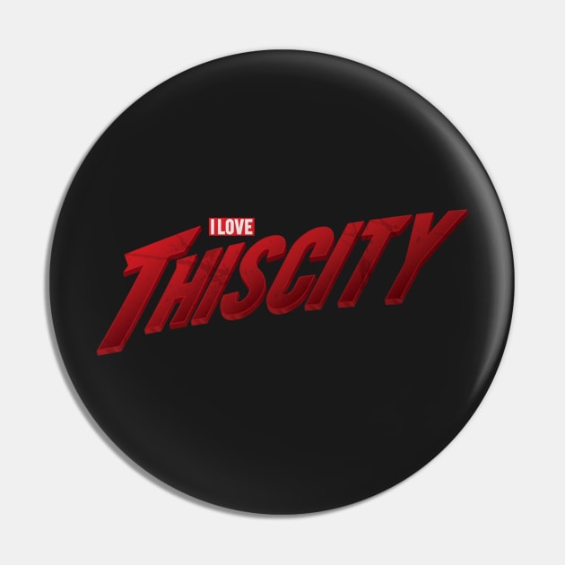 This City Pin by Pinteezy