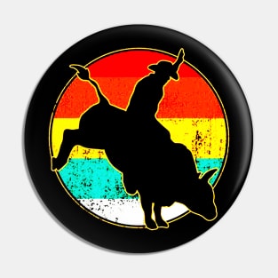 Bull Riding Pin