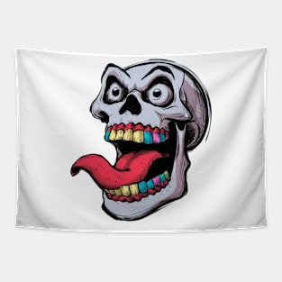 💀 Rainbow Chompers 💀 Tapestry