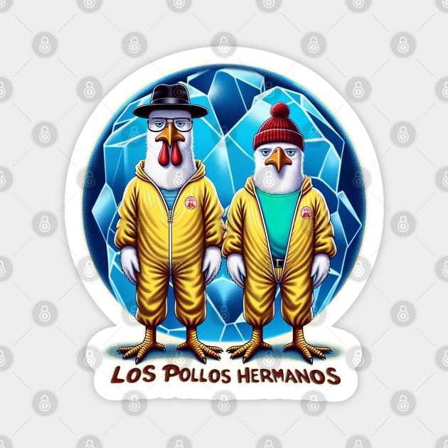 "Los Pollos Hermanos" - Breaking Bad Flavor and Style Magnet by Doming_Designs