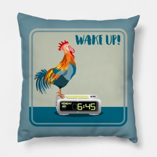 Rooster Alarm Clock Pillow