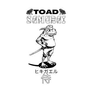 Toad Samurai Illustration T-Shirt