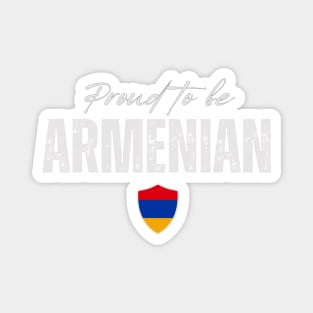 Proud armenian, Armenia flag Magnet