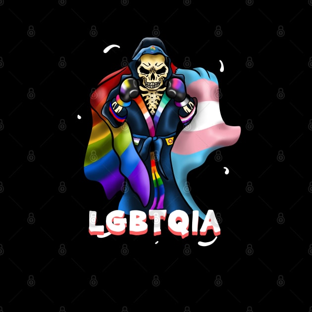 Pride Skeleton by Danispolez_illustrations