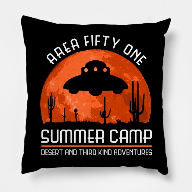 Camp 51 Pillow by nickbeta