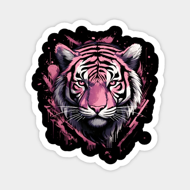 The strenght of a Tiger Magnet by Tiessina Designs