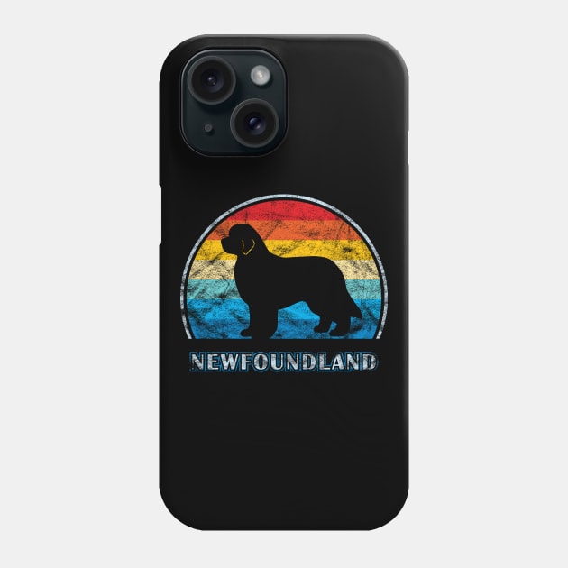 Newfoundland Vintage Design Dog Phone Case by millersye