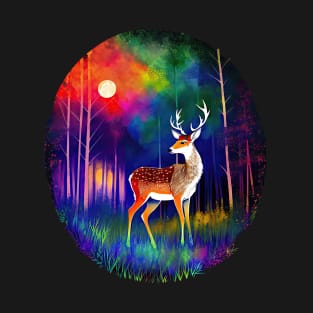 Magical Forest Deer 1 T-Shirt