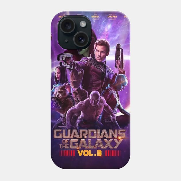 GOTG Vol 3 Phone Case by SecretGem