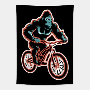 Gorilla Biker Mountain Biker E-Biker Cycling Tapestry