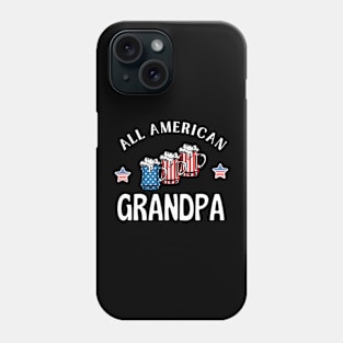 All american grandpa shirt Phone Case