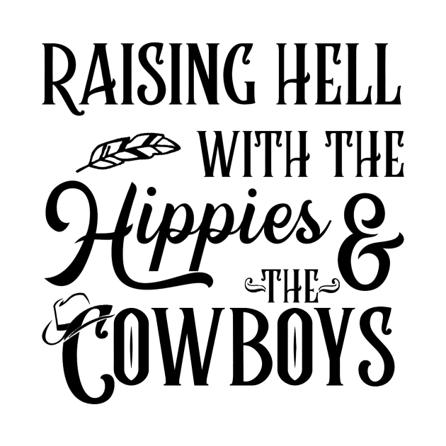 The Hippies and The Cowboys by CreatingChaos