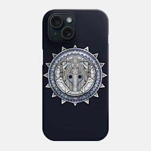 Aztec Cyberman Pencils sketch Art Phone Case