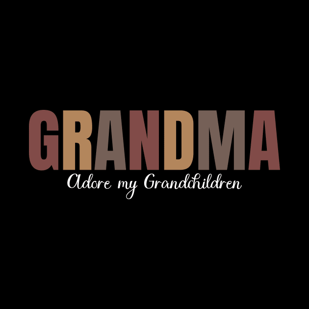 GRANDMA Adore My Grandchildren by TrendyPlaza