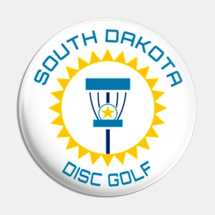 South Dakota Disc Golf - State Flag Light Pin