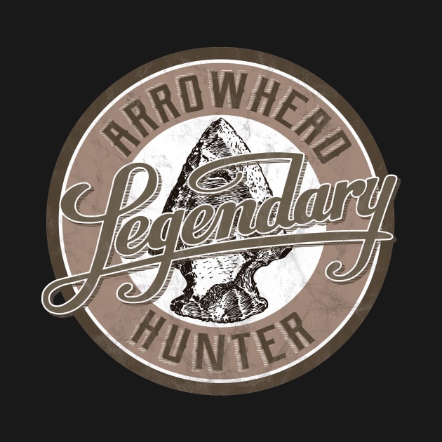 Funny Arrowhead Collecting Vintage Look Gifts by MarkusShirts