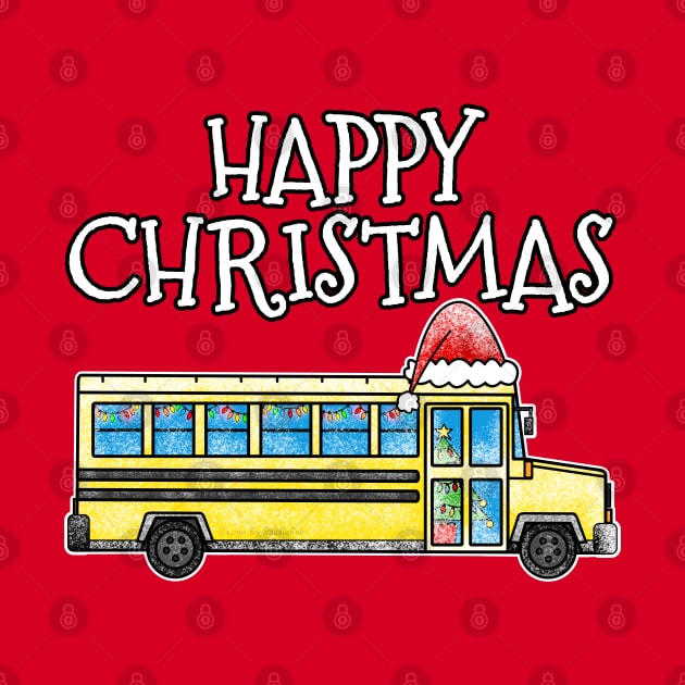 Christmas School Bus Driver Xmas 2022 by doodlerob