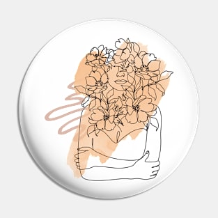 Flower Crown Pin