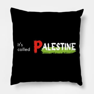 It's Called Palestine Pillow