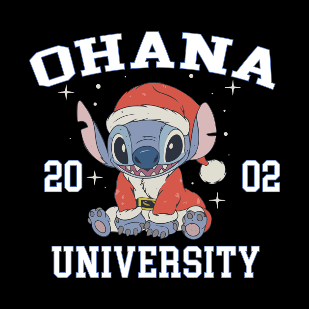 Ohana means family - Christmas Stitch by EnchantedApparel