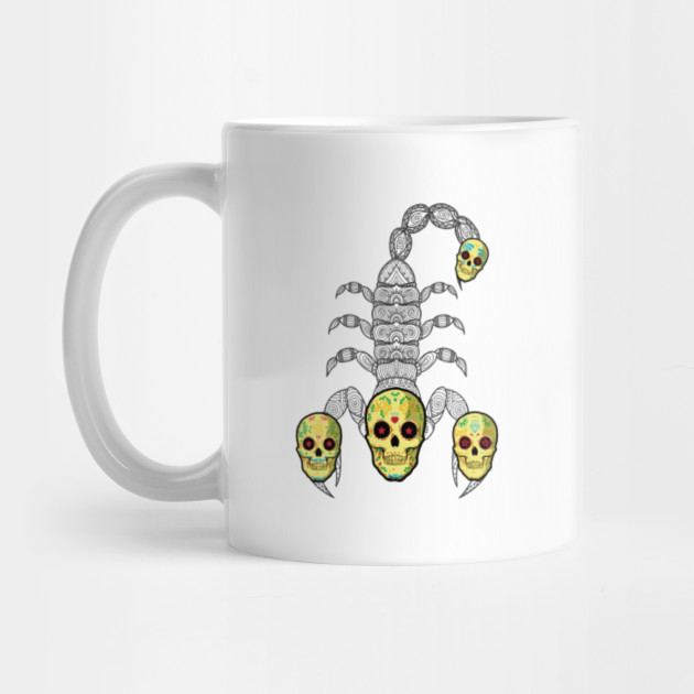 Funny Scorpion Skull Heads Poisonous Venom By Jbstuch