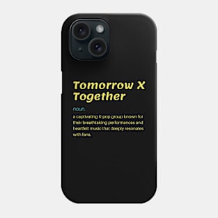 Definition of TXT Phone Case