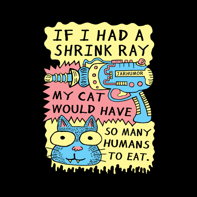 Shrink Ray Cat by jarhumor