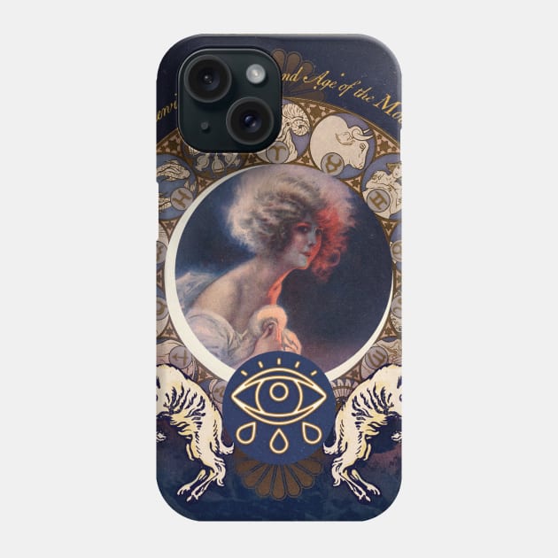 new moon in aries Phone Case by jennyariane