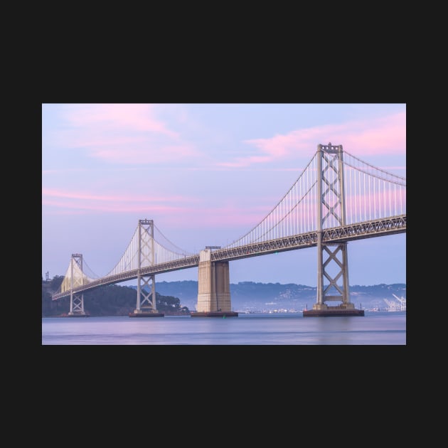 Bay Bridge at Sunset by jvnimages