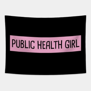 Public Health Girl Tapestry