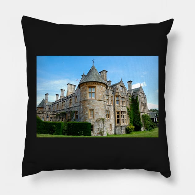 Beaulieu Palace House Pillow by RichardGibb