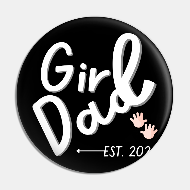Mens Girl Dad Est 2023 First Time Girl Daddy New Dad Expecting Daddys