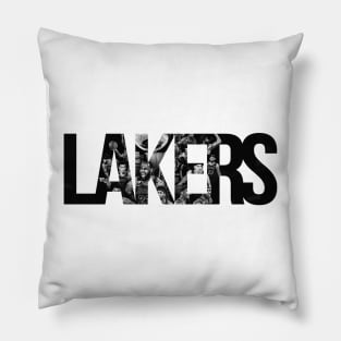 Lakers Champion Kobe 2020 B/W Pillow