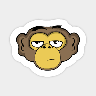 A nice smirking monkey Magnet