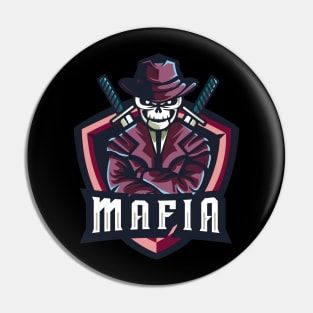 skull mafia Pin