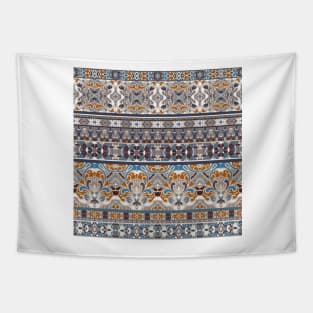 Ethnic patterns in oriental style. Tapestry