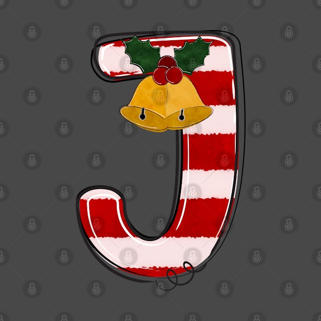 Letter J (Christmas Alphabet) by Pop Cult Store