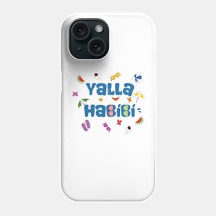 Yalla habibi Phone Case