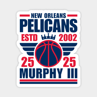 New Orleans Pelicans Murphy III 25 Basketball Retro Magnet