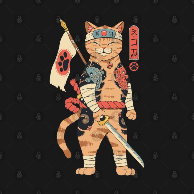 Neko Shogun by Vincent Trinidad Art