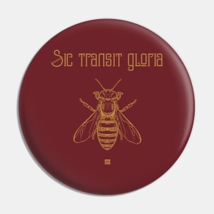 Sic Transit Gloria Pin