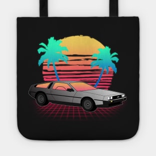 Neon Sunset Logo Tote