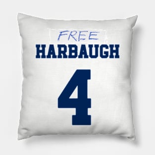 Free Harbaugh Pillow