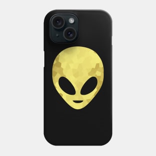 ALIEN Head Gold Sci Fi Phone Case