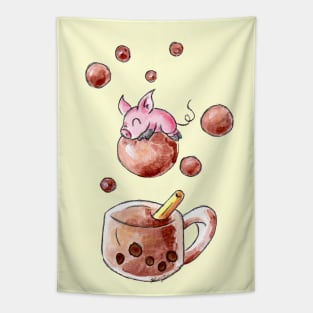 Bubble Tea Bliss Tapestry